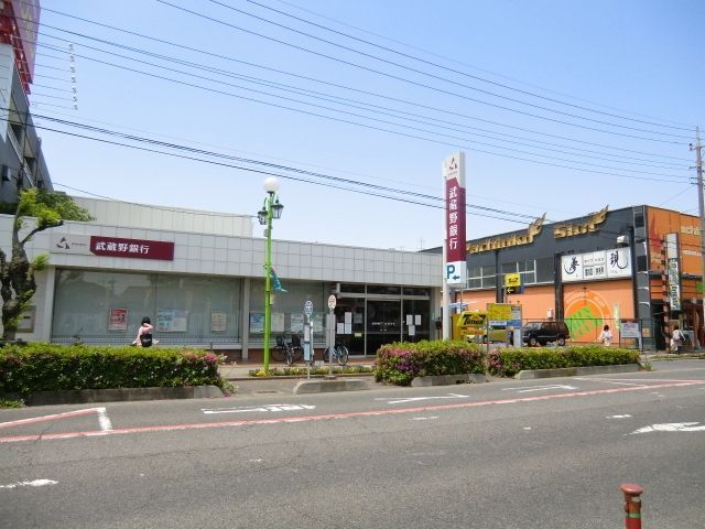 銀行　武蔵野銀行（銀行）まで581m