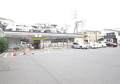 コンビニ　セブンイレブン大和中央林間1丁目店（コンビニ）まで455m