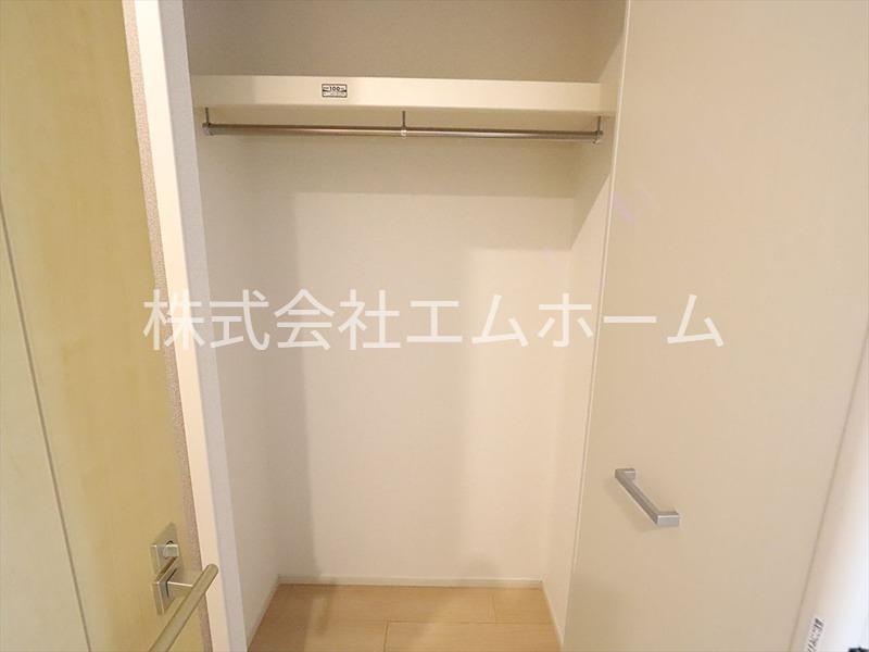 収納　クローゼット付　収納充実してます