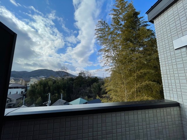 眺望　バルコニーからの眺望です