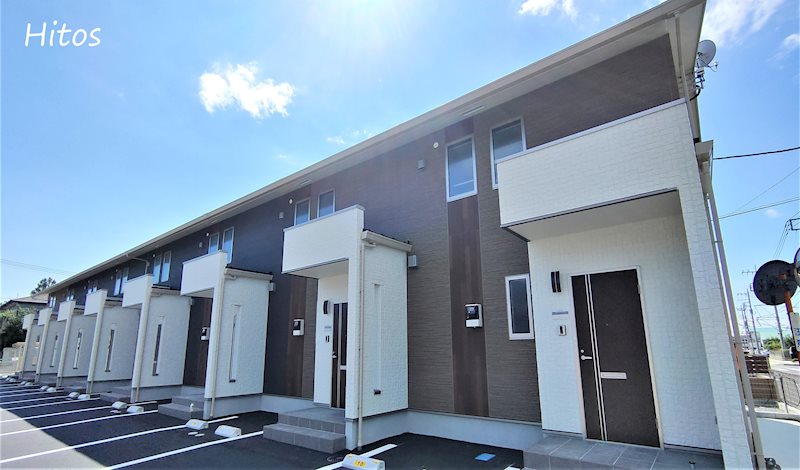 建物外観　戸建て感覚で暮らせるメゾネット物件です♪