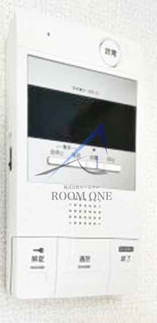 セキュリティ　モニター付きインターホンです。