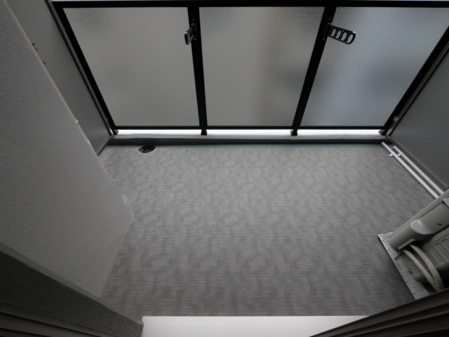 バルコニー　落ち着いた時間を過ごせるバルコニーです