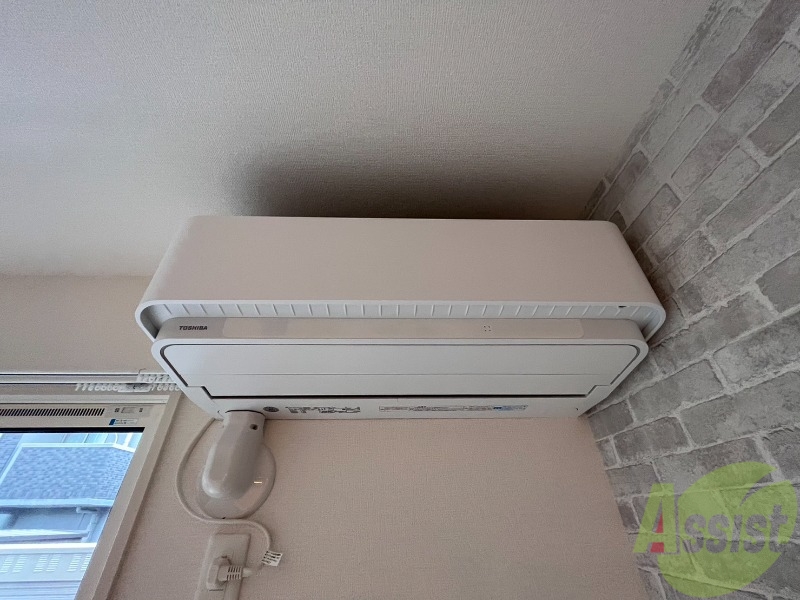 その他設備　エアコン付きです！夏でも冬でも安心ですね。