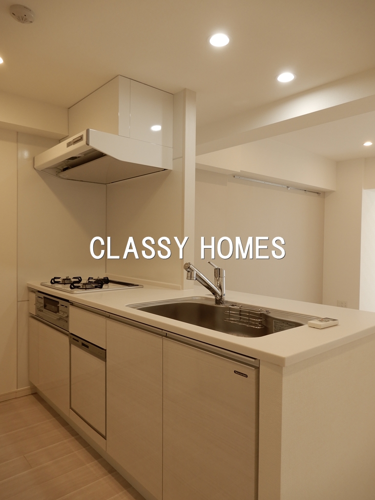 キッチン　2018年竣工　ザ・レジデンス・オブ・トーキョーKK06：キ