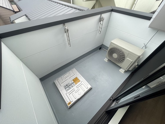 バルコニー　別部屋の写真です
