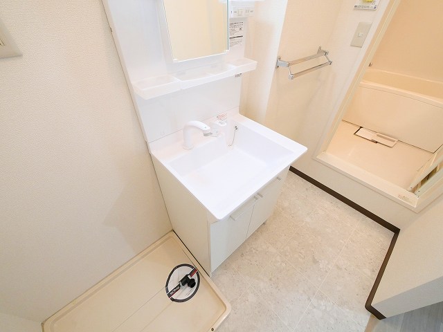 洗面設備　洗面所です