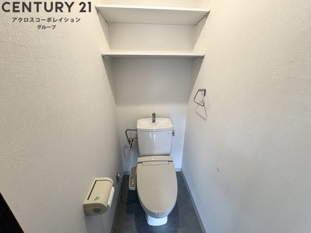 トイレ　ゆったり落ち着けるトイレです