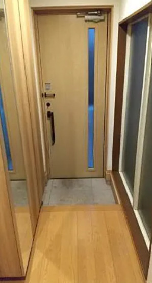 玄関　毎日通る玄関はこちらです