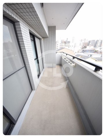バルコニー　グレイスコート上本町　バルコニー
