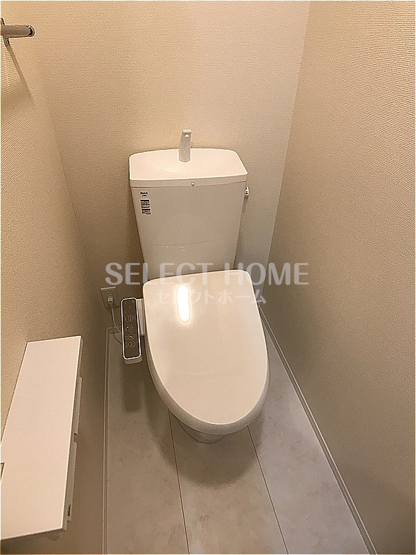 トイレ　ゆったりとした空間のトイレです
