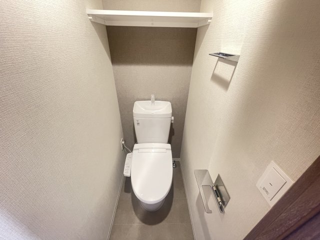 トイレ　ゆったりとした空間のトイレです
