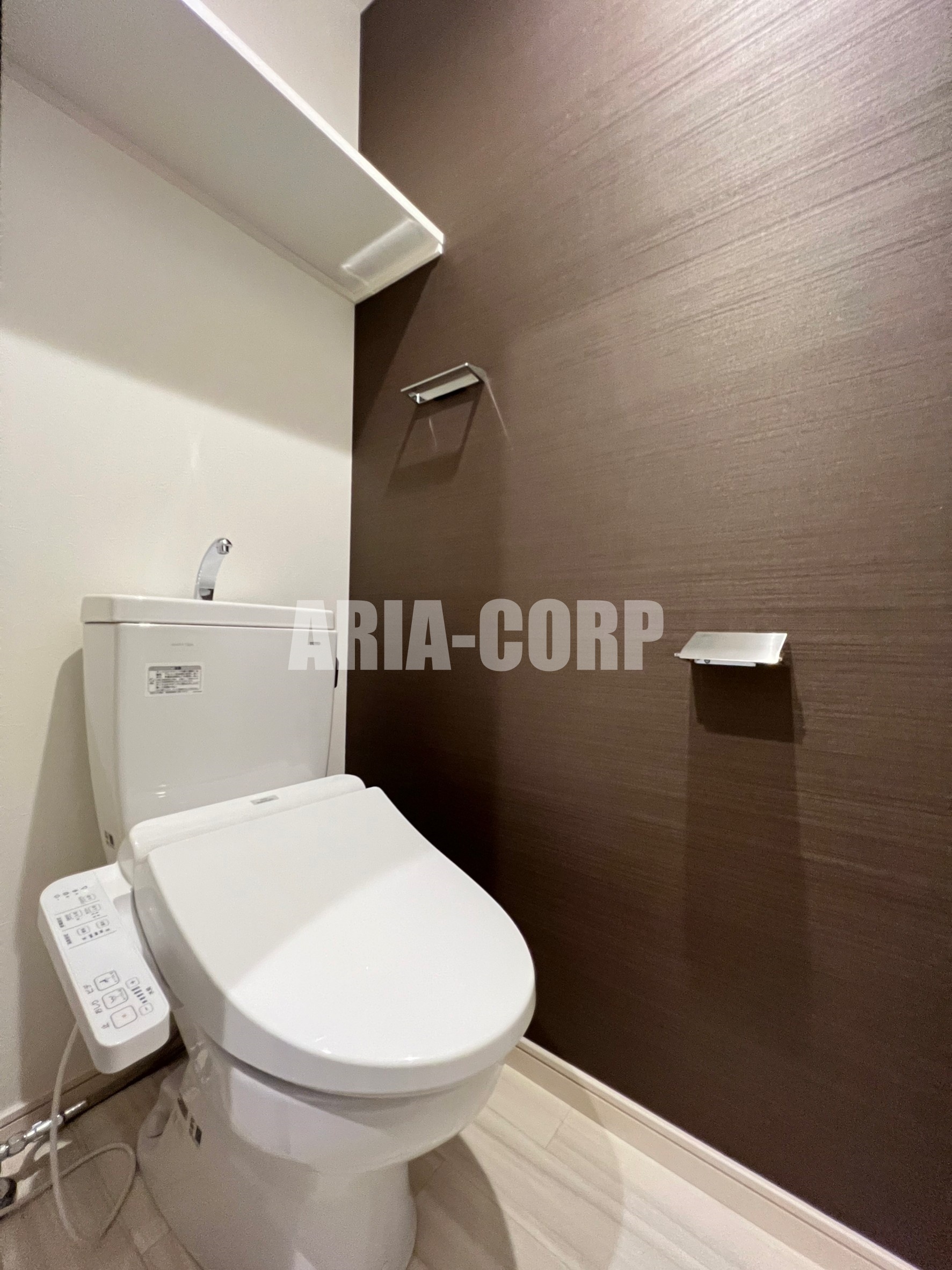 トイレ　清潔感のあるウォシュレット対応のWC♪