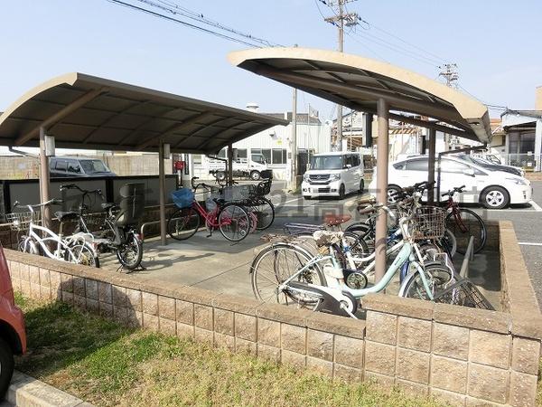 その他共有部分　自転車置き場！