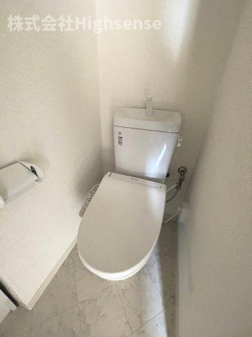 トイレ　ゆったりとした空間のトイレです