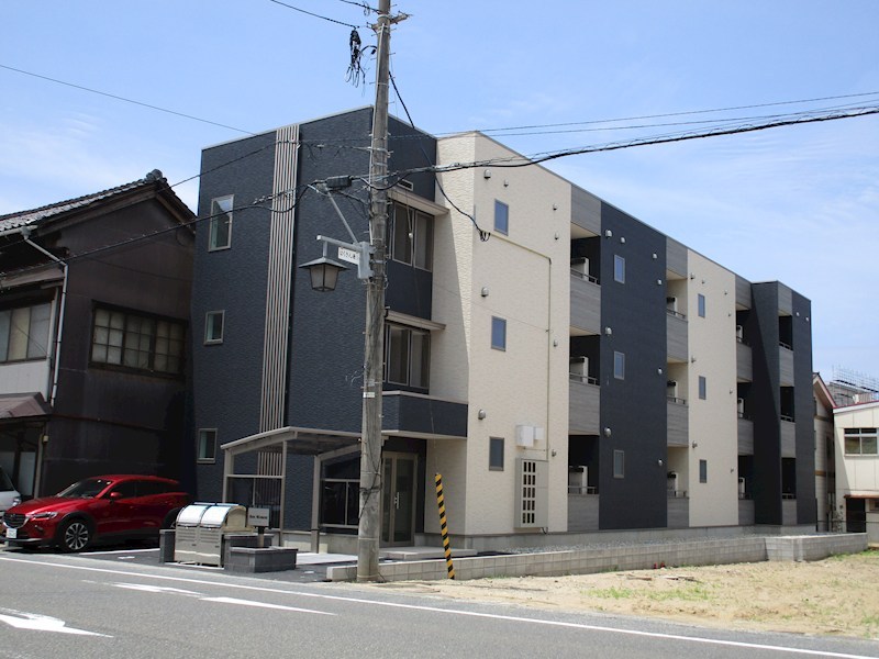 建物外観　インターネット無料アパート