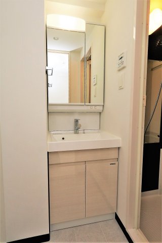 洗面設備　参考写真（同物件別部屋）