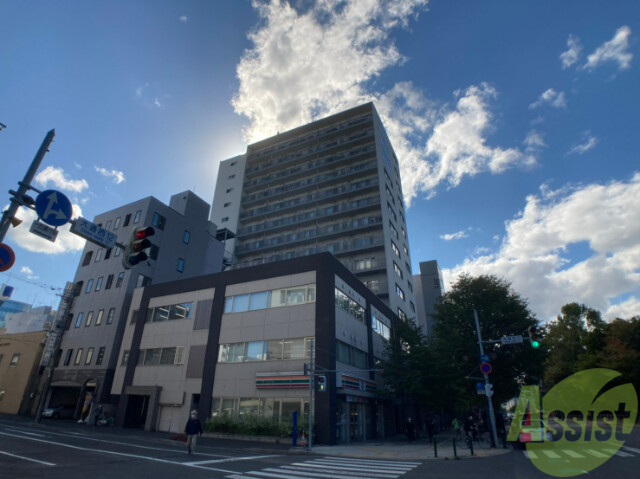 建物外観　札幌市中央区大通西「レジディア大通公園」