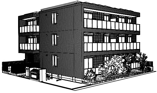 建物外観　★耐震耐熱に優れた旭化成ペット共生ヘーベルメゾン★