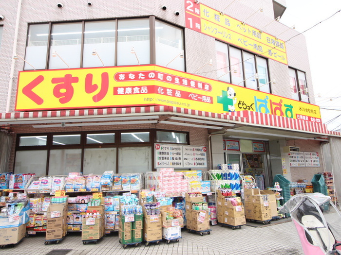 ドラックストア　どらっぐぱぱす氷川台駅前店（ドラッグストア）まで808m
