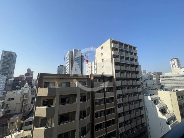 眺望　ALZA京町堀　眺望10階から