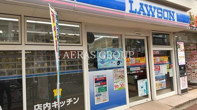 コンビニ　ローソン 新宿百人町一丁目店（コンビニ）まで125m