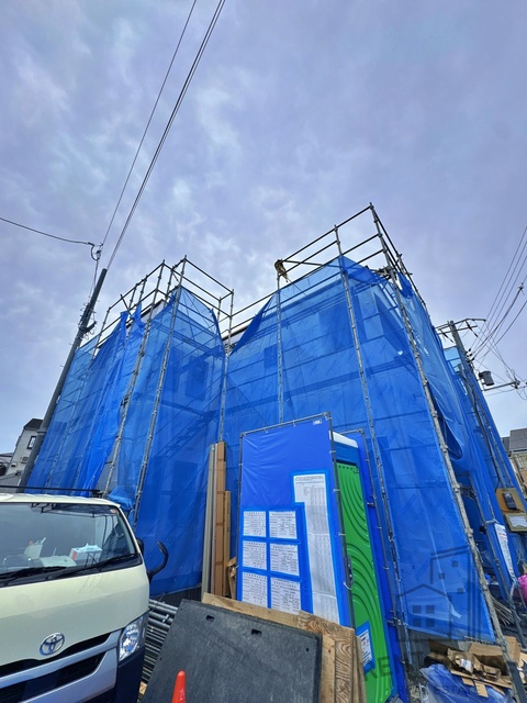 建物外観　外観（建築中）