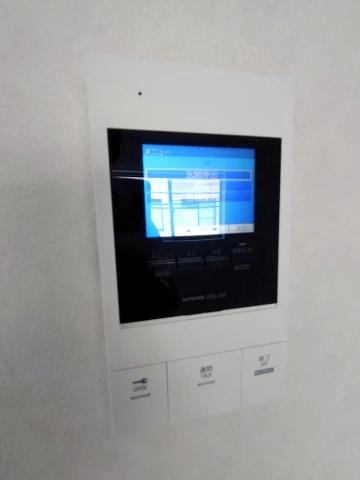 セキュリティ　モニター付き