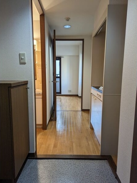 玄関　※写真は同じマンションの違う部屋のものになります。