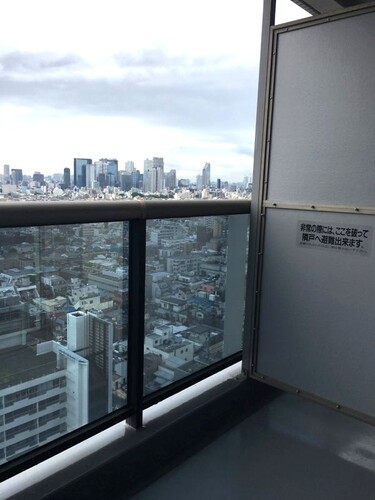 眺望　バルコニーからの眺望　※前回募集時2018年5月撮影の写真