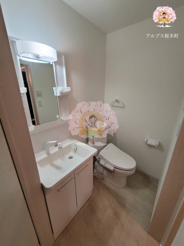 洗面設備　同一仕様