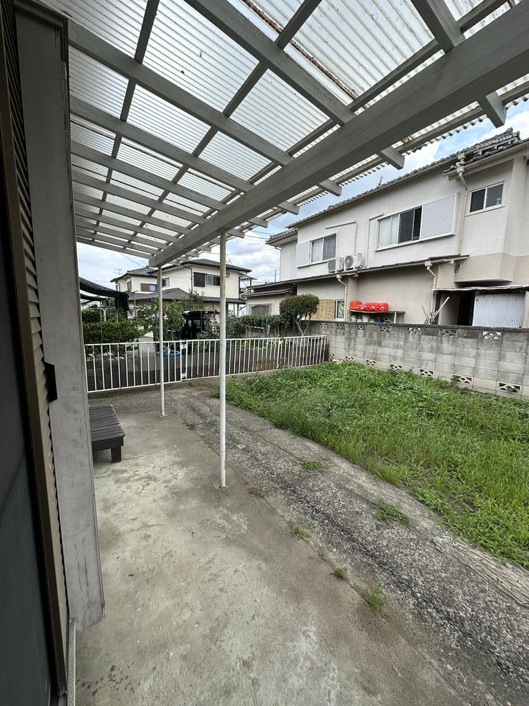 バルコニー　1階テラス