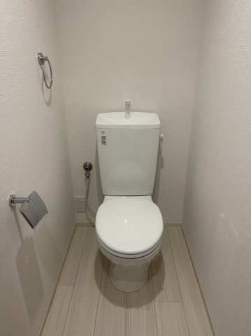 トイレ　※別の号室の写真になります。