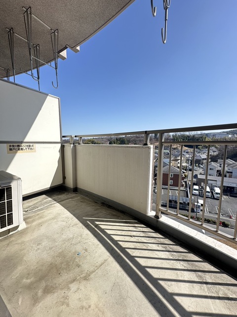 バルコニー　別部屋参考写真です