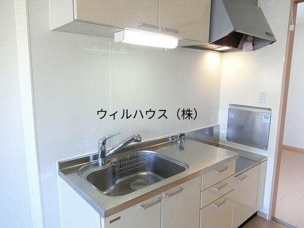 キッチン　ガスコンロ設置可！