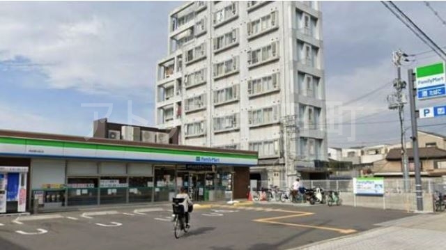 コンビニ　ファミリーマート阿倍野元町店（コンビニ）まで404m