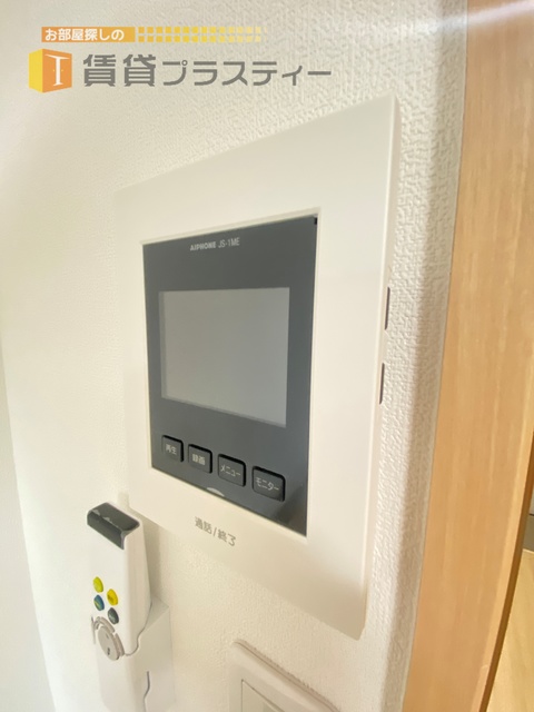セキュリティ　来客時は、こちらで確認を…。