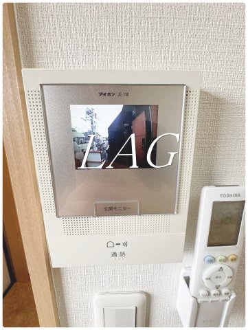 セキュリティ　モニター付きインターホンです。
