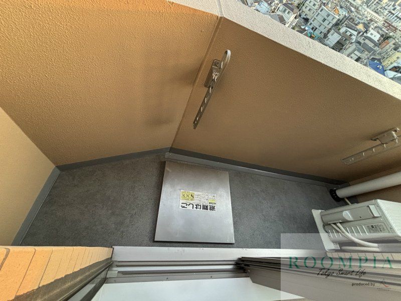 バルコニー　※同タイプの別のお部屋です。