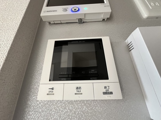 セキュリティ　※別部屋の写真です