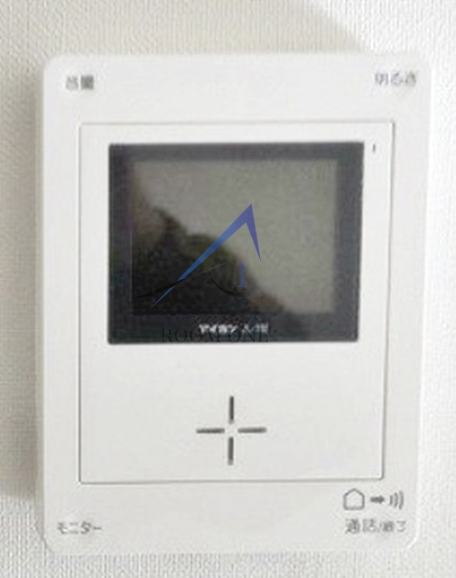 セキュリティ　モニター付きインターホンです。