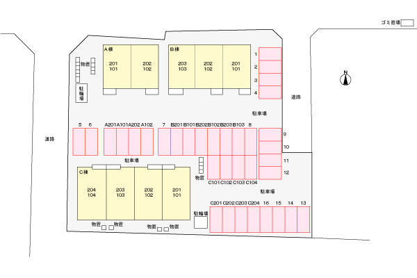 駐車場　駐車場