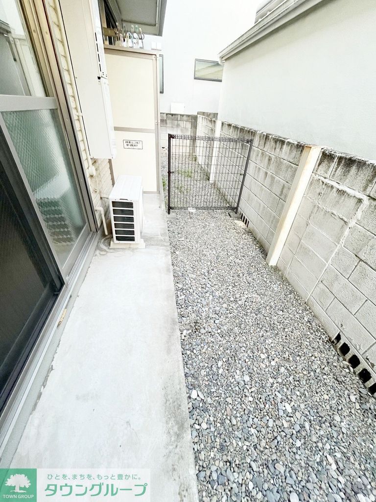 バルコニー　庭