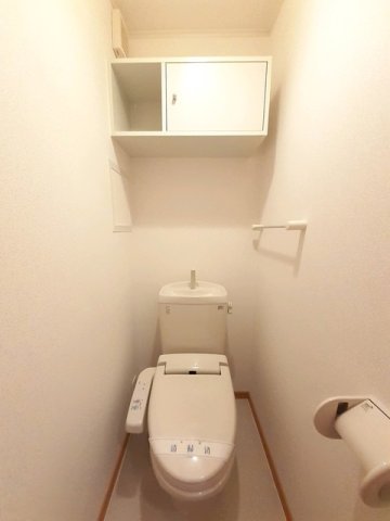 トイレ　ゆったりとした空間のトイレです