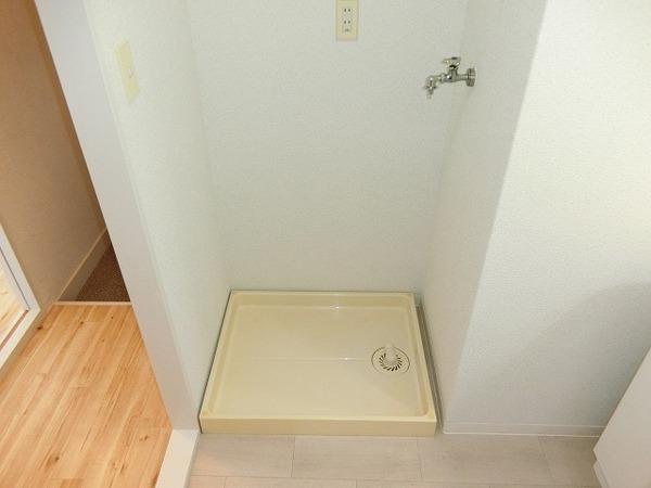 その他設備　室内洗濯機置き場！