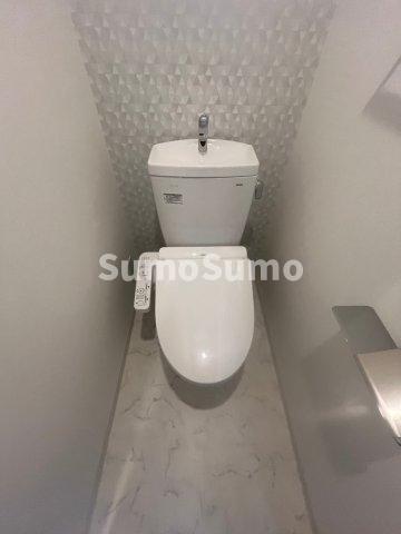 トイレ　ゆったりとした空間のトイレです