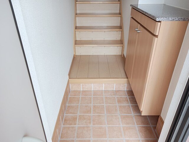 玄関　落ち着いた玄関です