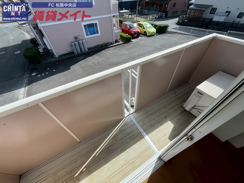 バルコニー　同物件別部屋の写真