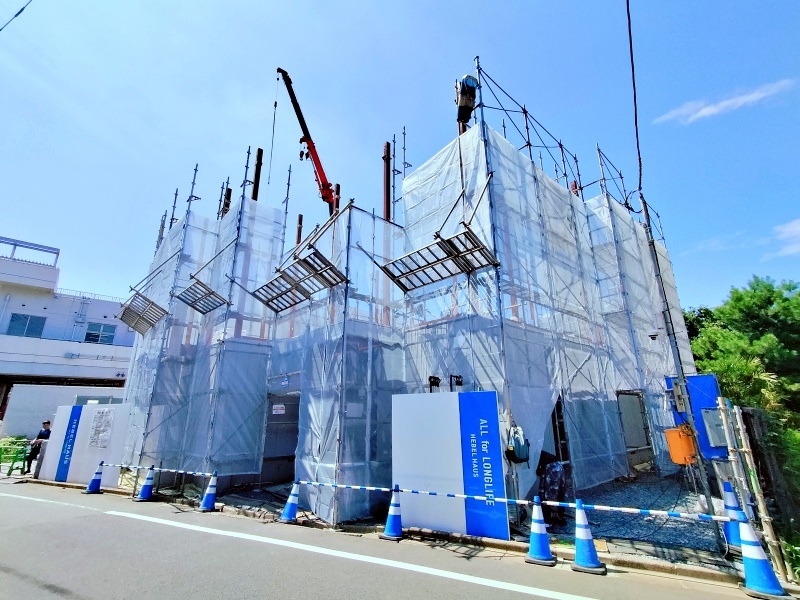 建物外観　耐震・耐火性能に優れた旭化成ヘーベルメゾン！