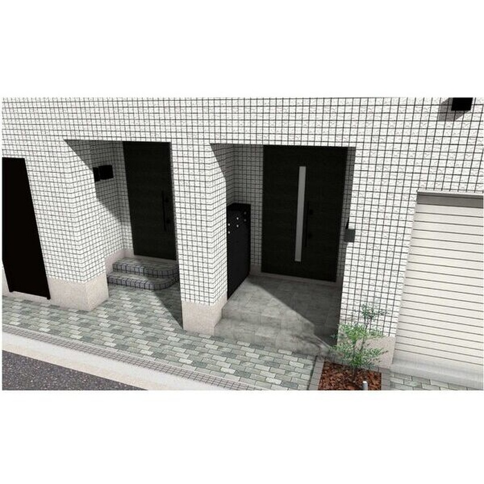 建物外観　建築中